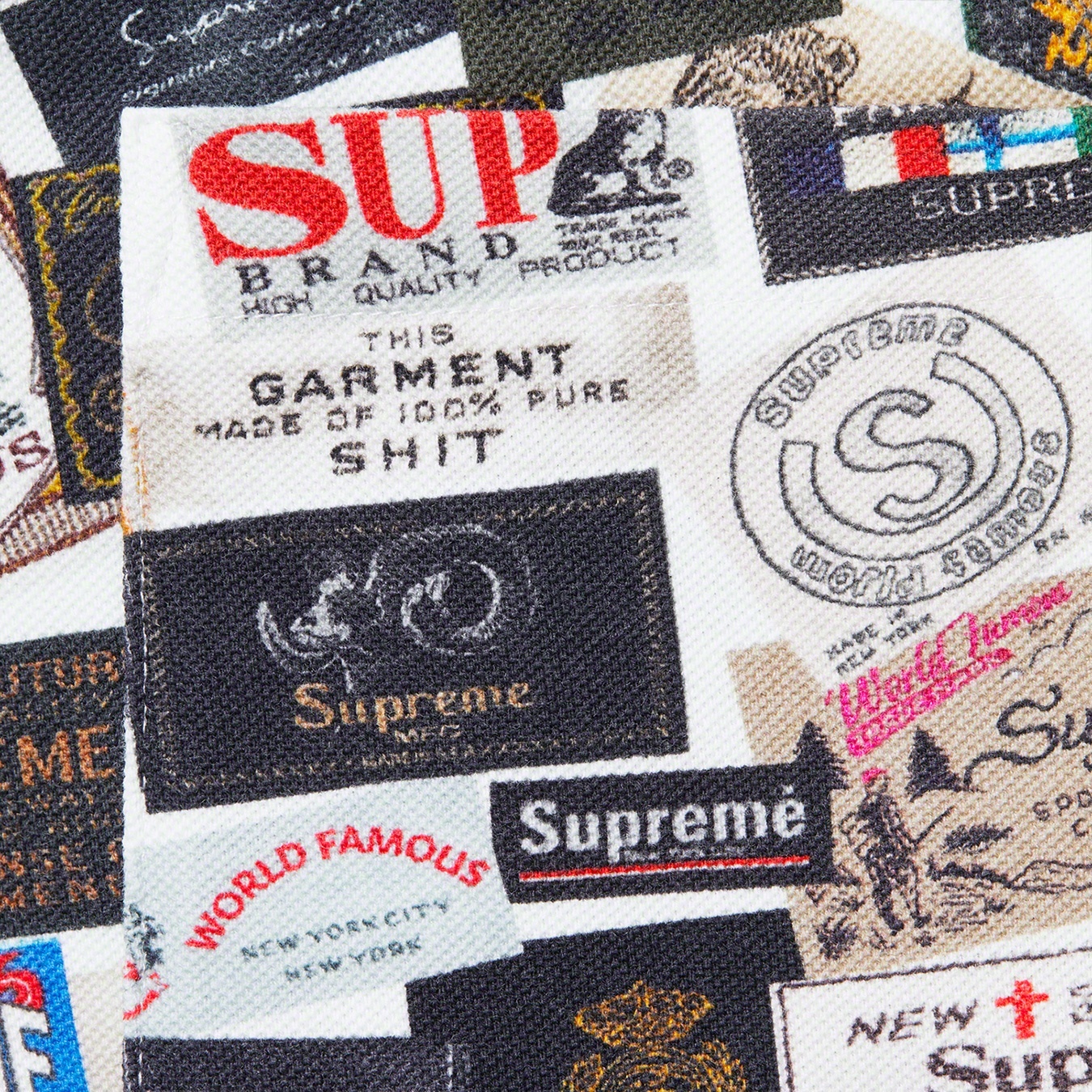 Labels Pique Short view 3